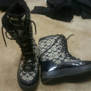 COACH BOOTS AUTHENTIC